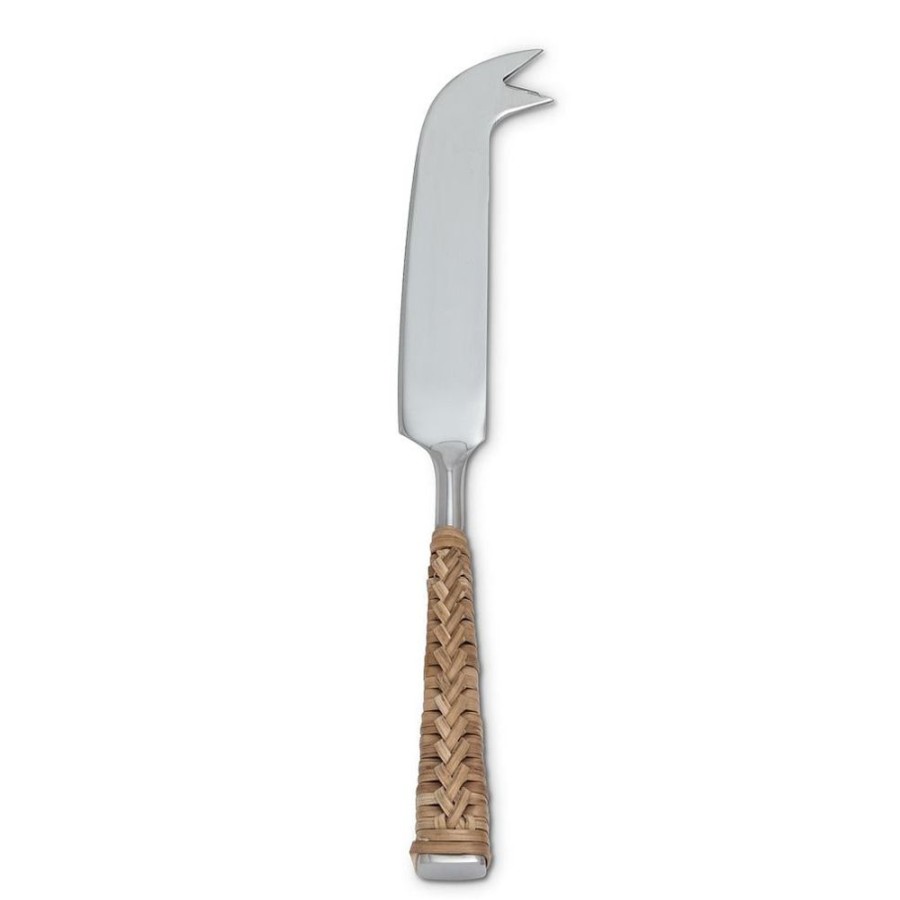 Cottage Kitchen ABBOTT Serving Ware | Abbott- Rattan Handle Cheese Knife