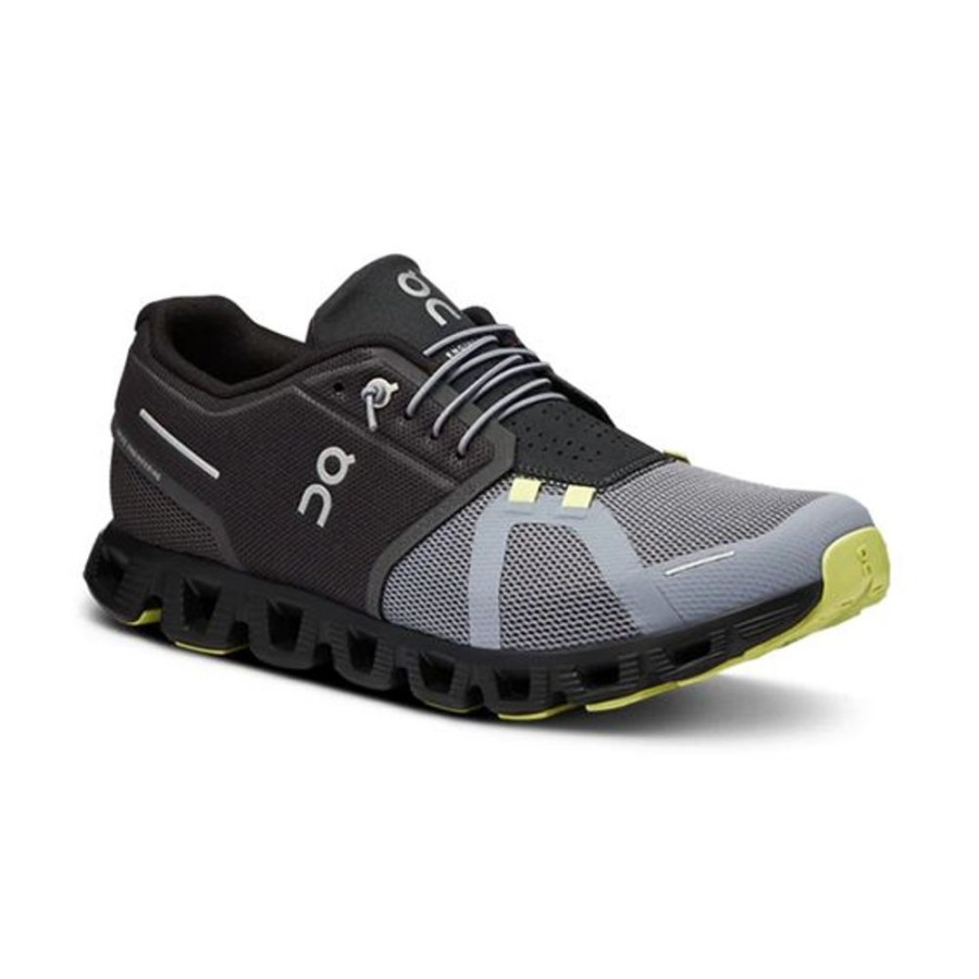 Men ON-RUNNING Athletic Footwear | On-Running- Men'S Cloud 5 Athletic Shoe Magnet-Fossil