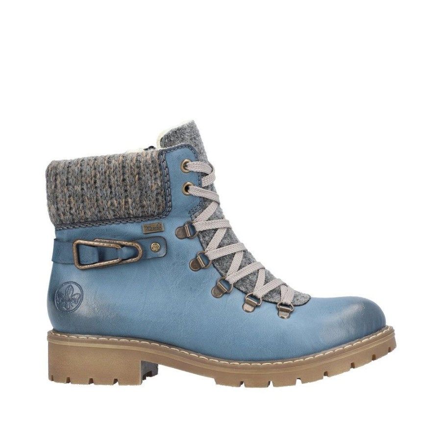 Women RIEKER Casual Footwear | Rieker- Women'S Y9131-15 Boot Royal