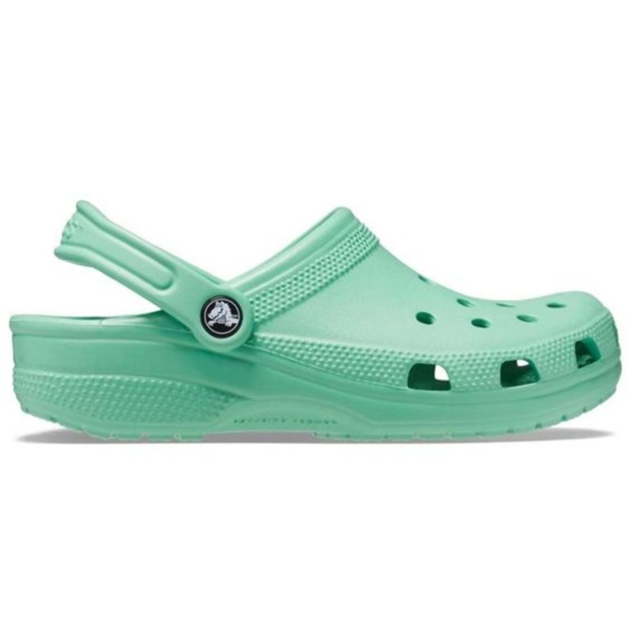 Kid CROCS Casual Footwear | Crocs- Little Kids Classic Clog Jade Stone