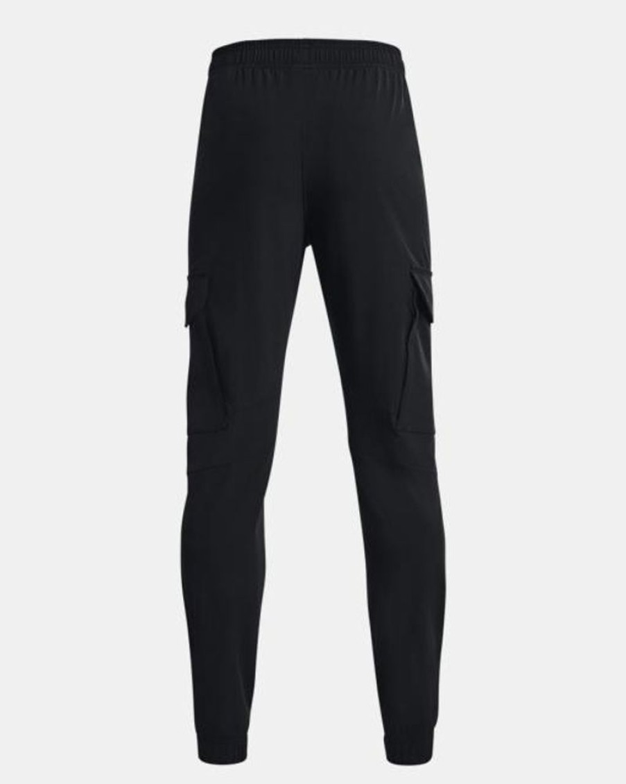 Kid UNDER ARMOUR Bottoms | Under Armour- Boys' Ua Pennant Woven Cargo Pants