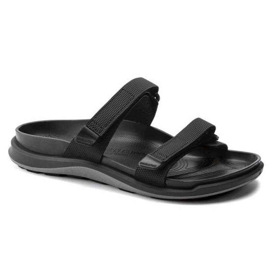 Women BIRKENSTOCK Casual Footwear | Birkenstock- Women'S Sahara Birko-Flor Sandal Futura Black