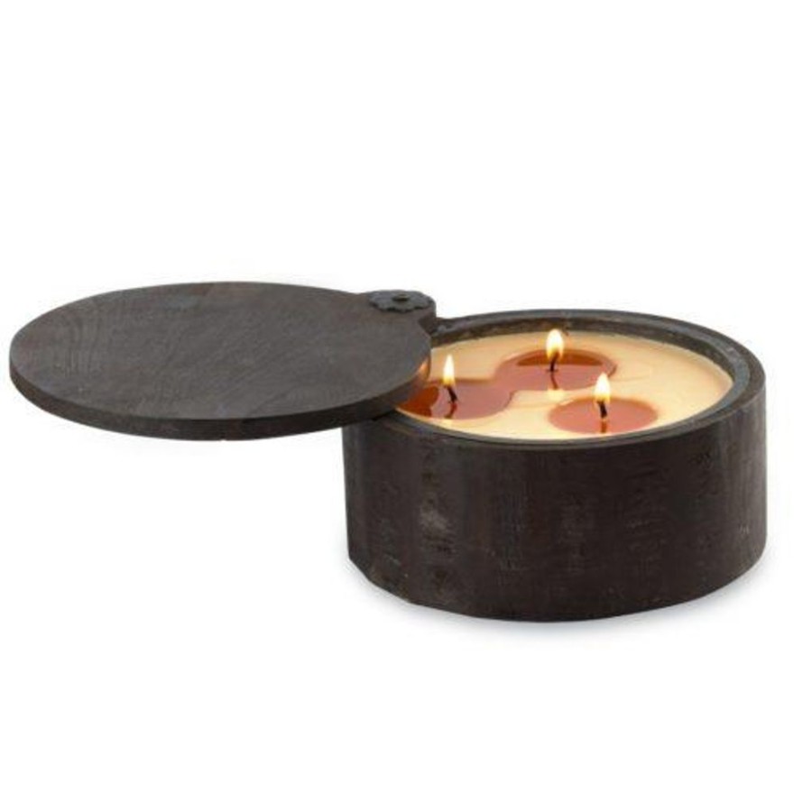 Cottage Kitchen HIMALAYAN TRADING INC. Scents | Himalayan Candle-Hinge Lid Tobacco Bark