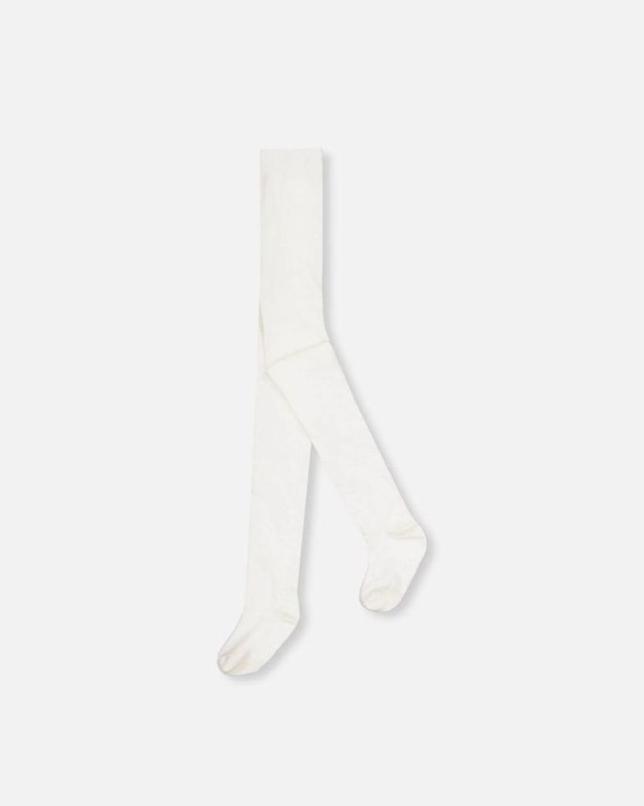 Kid DEUXPARDEUX Bottoms | Deux Par Deux- Girls Cable Tights