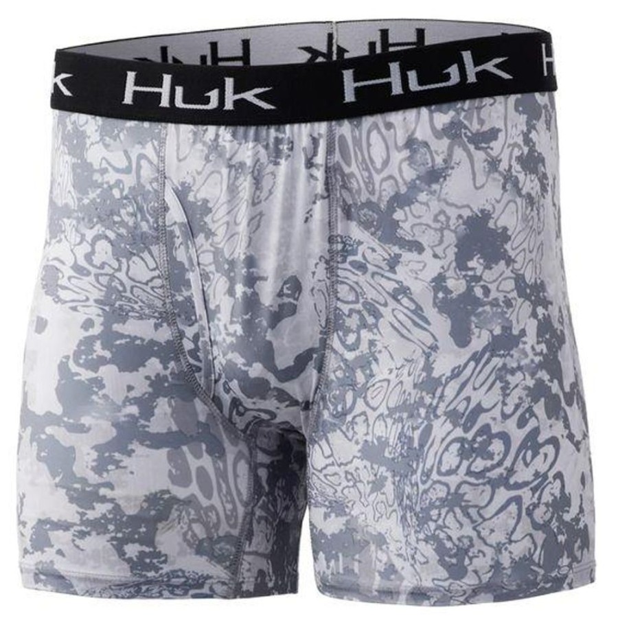 Men HUK Underwear & Socks | Huk- Men'S Tide Change Boxer Brief