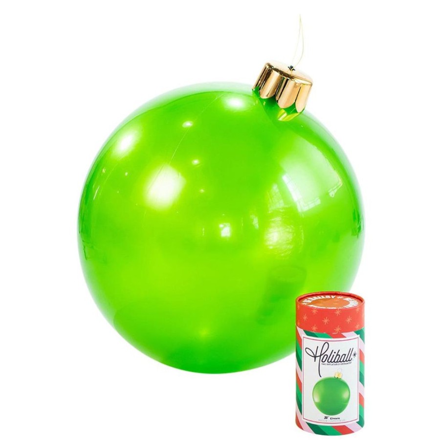 Cottage Kitchen HOLIBALL Decor | Holiball- 30" Classic Green Inflatable Ball