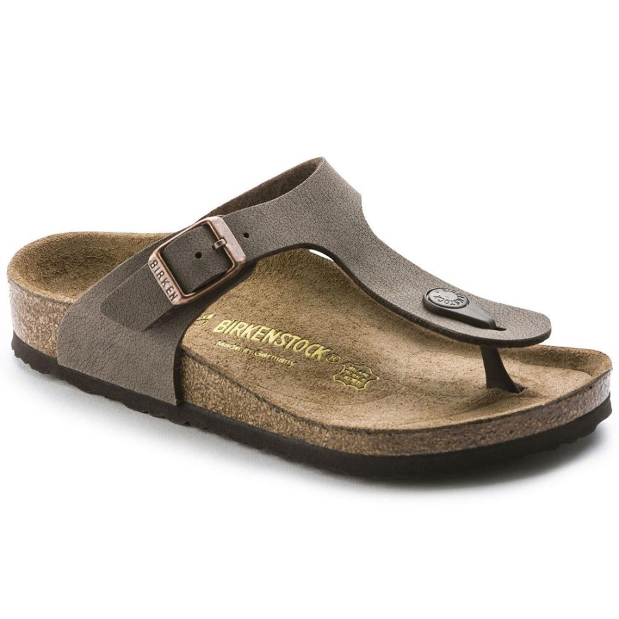 Women BIRKENSTOCK Sandals | Birkenstock-Women'S Gizeh Birko Mocha Nubuck