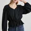 Women RAILS Tops | Rails- Ladies Abra Top Black