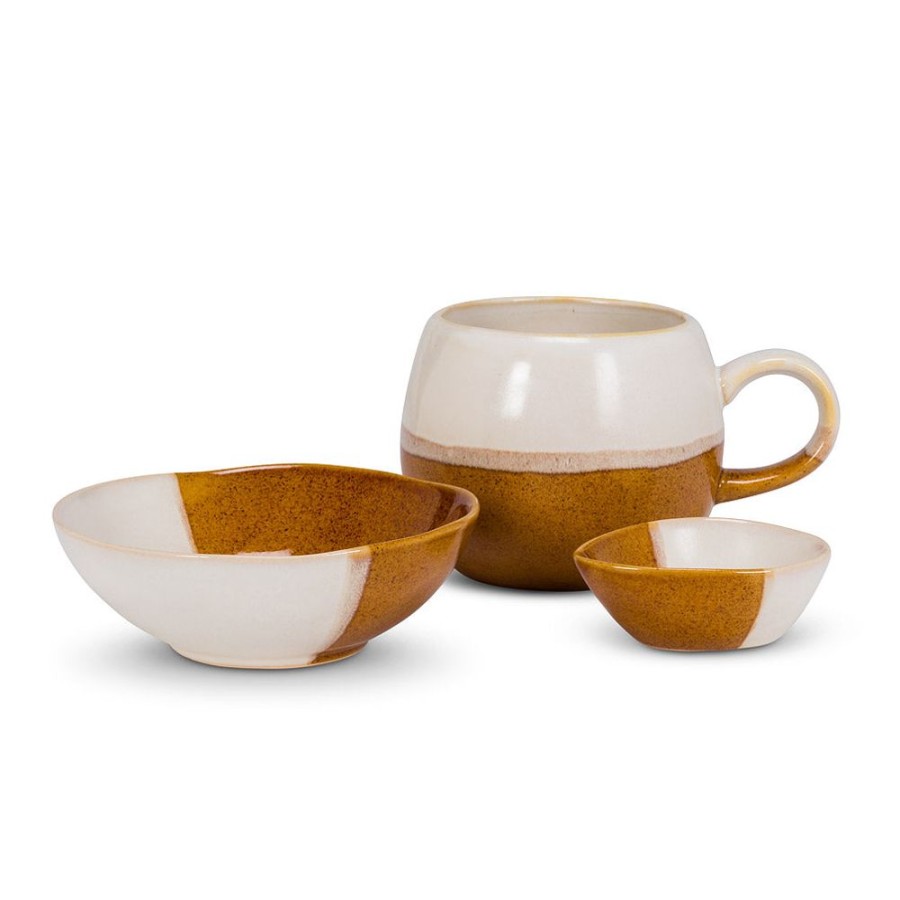 Cottage Kitchen ABBOTT Kitchenware | Abbott- Tri-Colour Small Bowl