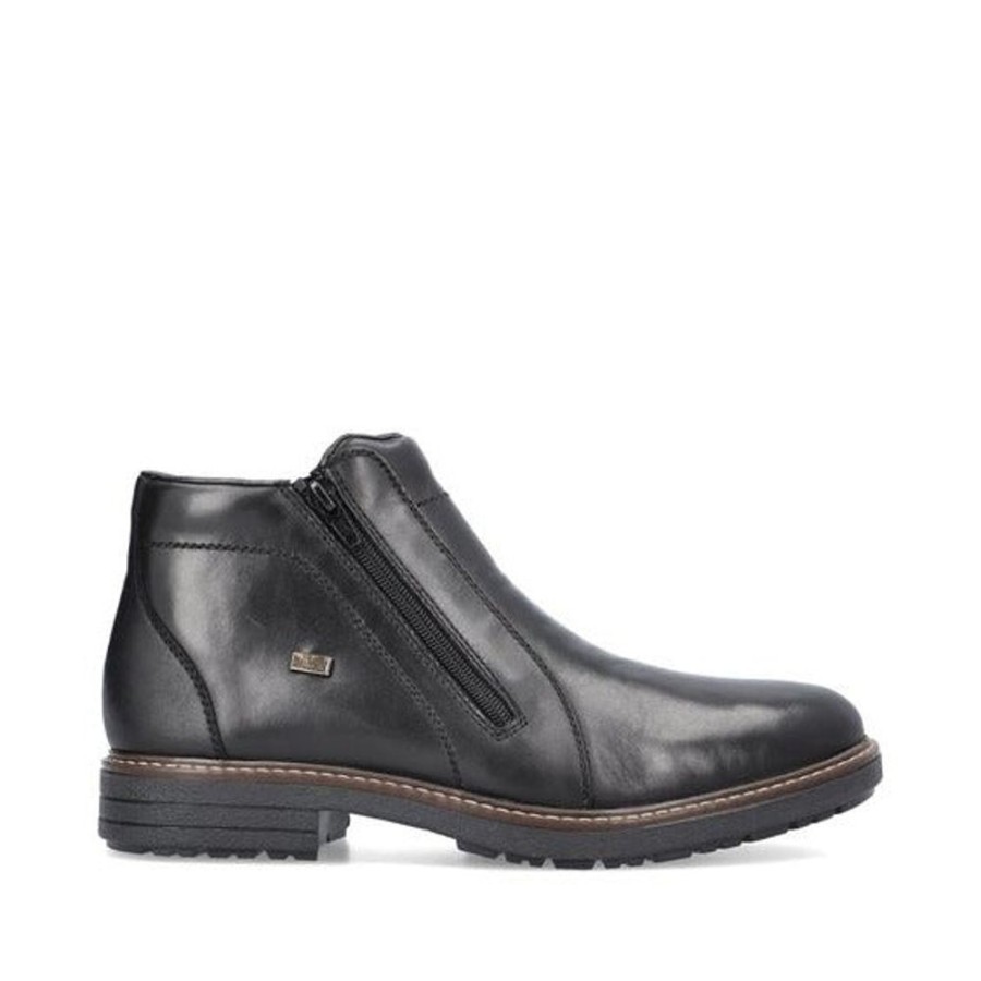 Men RIEKER Winter Boots | Rieker- Men'S 33160-00 Winter Boot Black