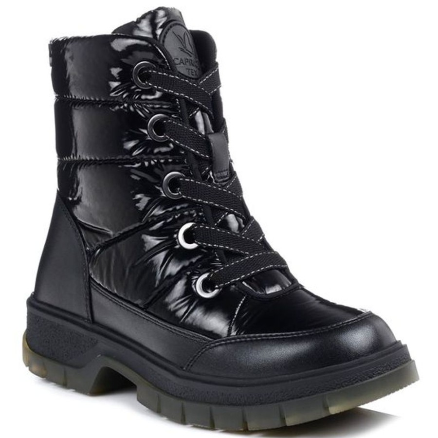 Women CAPRICE Casual Footwear | Caprice- Women'S 26232-29 Winter Boot Black