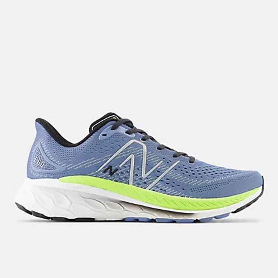 Men NEW BALANCE Athletic Footwear | New Balance- Men'S M860O13 Athletic Shoe Mercury Blue