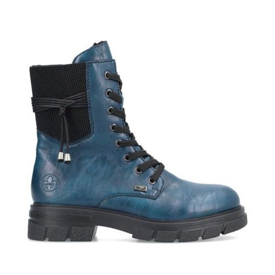 Women RIEKER Casual Footwear | Rieker- Women'S Z9124-12 Boot Blue