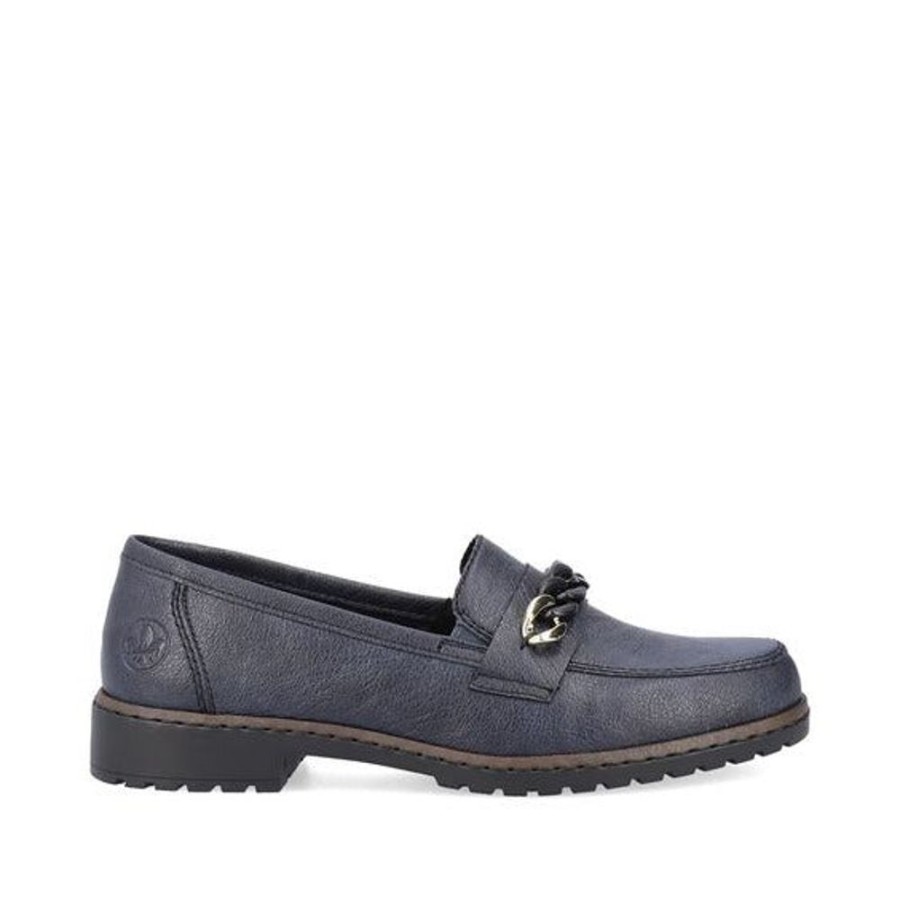 Women RIEKER Casual Footwear | Rieker- Women'S 51869-14 Loafer Ocean