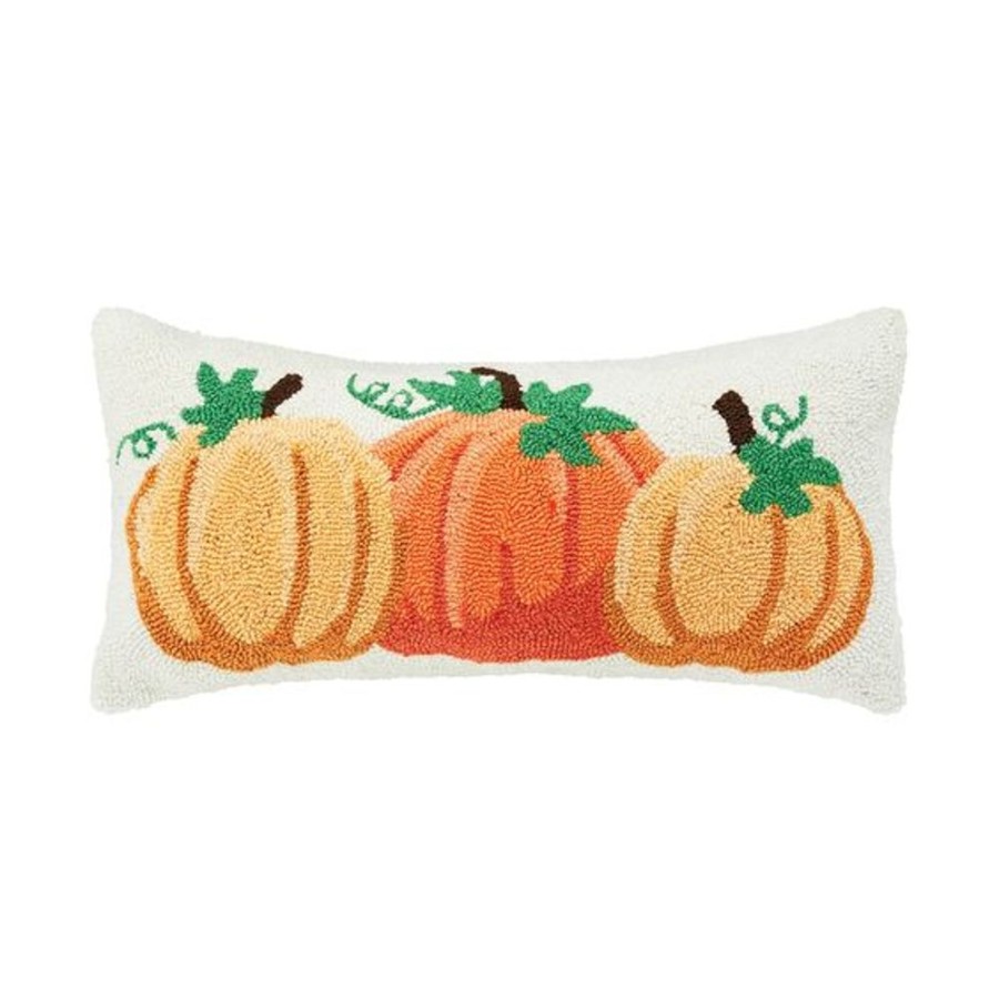 Cottage Kitchen C&F ENTERPRISES Decor | Carol & Frank- Pumpkn Trio Throw Pillow