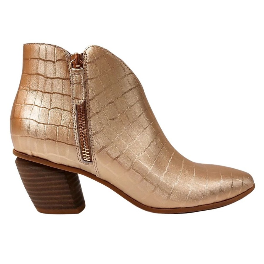 Women DJANGO & JULIET Dress Shoes | Django & Juliette- Women'S Josky Boot Rose Gold