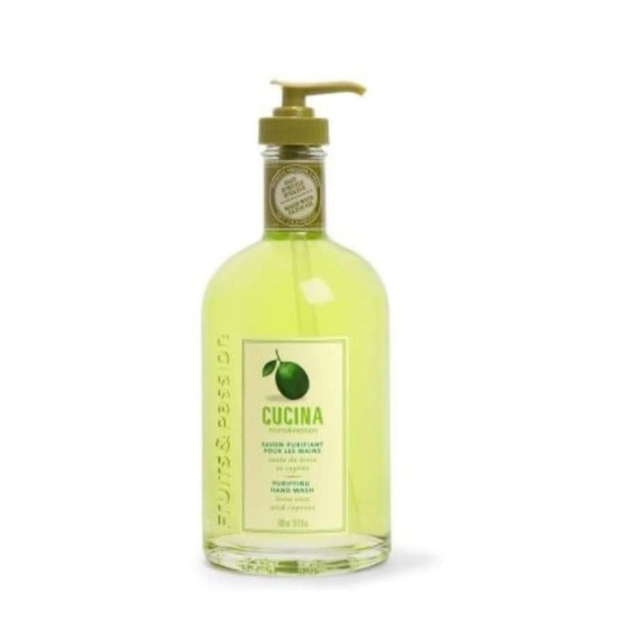 Cottage Kitchen F&P FRUITS & PASSIONS Cleaning | Fruits & Passion-Cucina Lime Zest And Cypress Hand Wash 500Ml