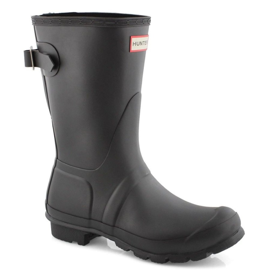 Women HUNTER Casual Footwear | Hunter- Women'S Original Short Back Adjustable Rain Boot