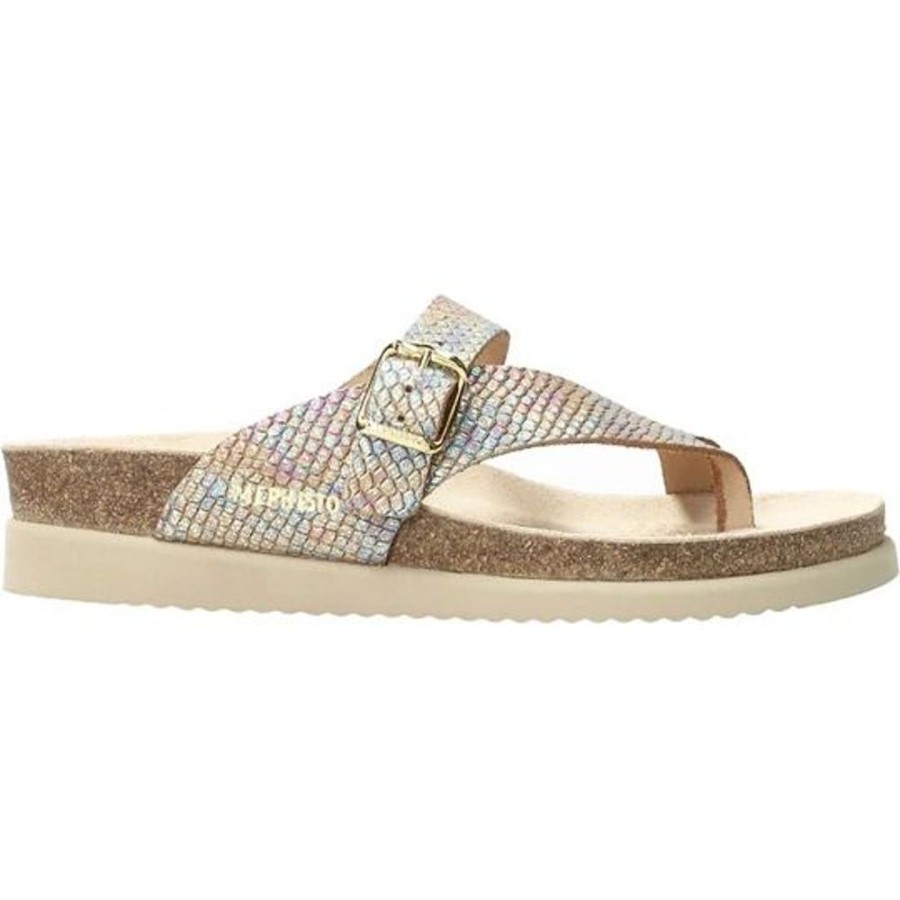 Women MEPHISTO Sandals | Mephisto- Women'S Helen Sandal Reptila Multi