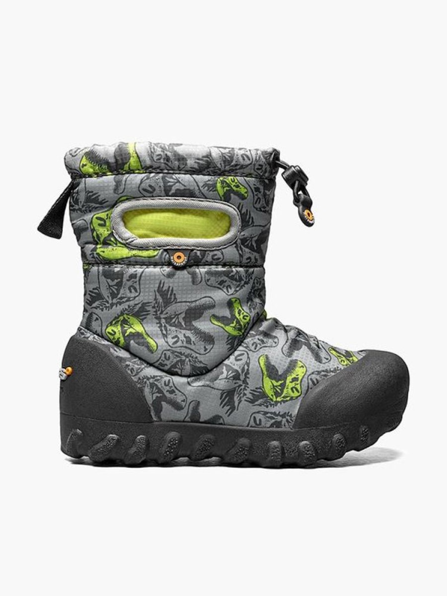 Kid BOGS Winter Boots | Bogs- Little Kids Bmoc Snow Cool Winter Boot Grey