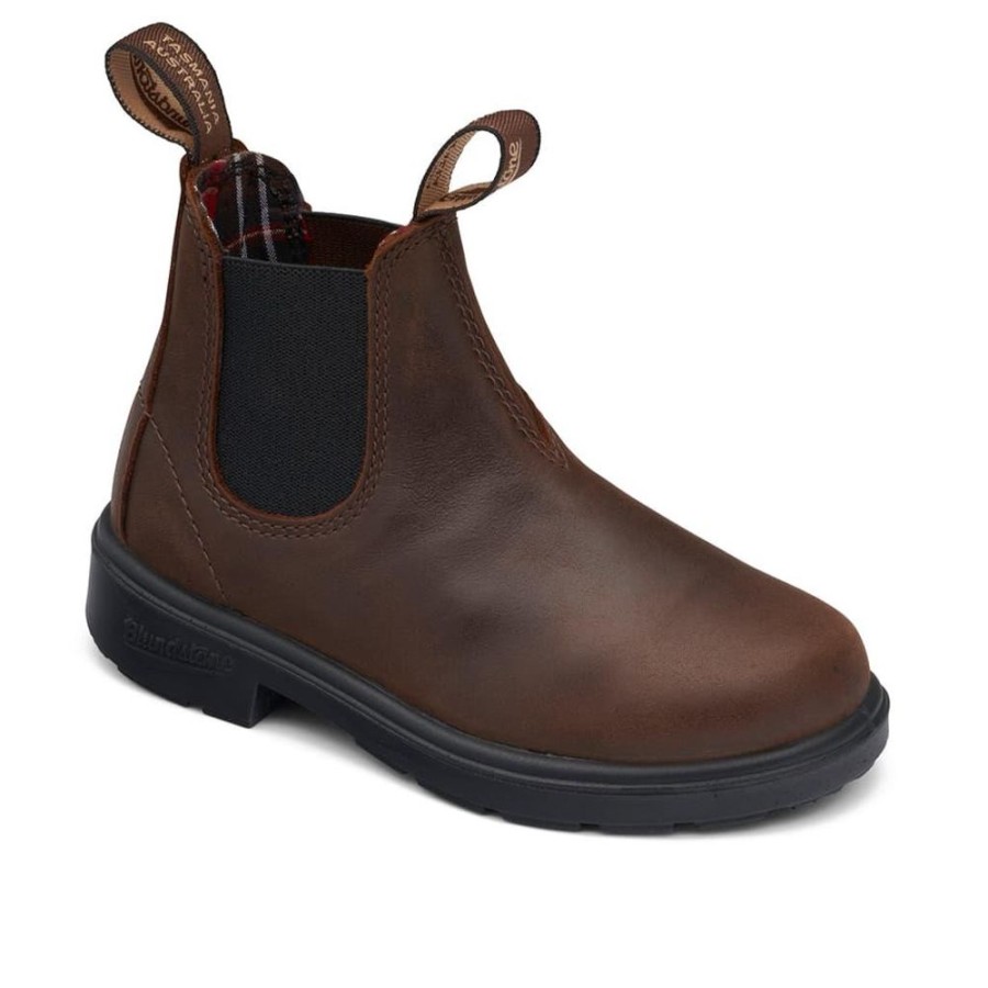 Kid BLUNDSTONE Winter Boots | Blundstone- Kids 1468 Antique Brown