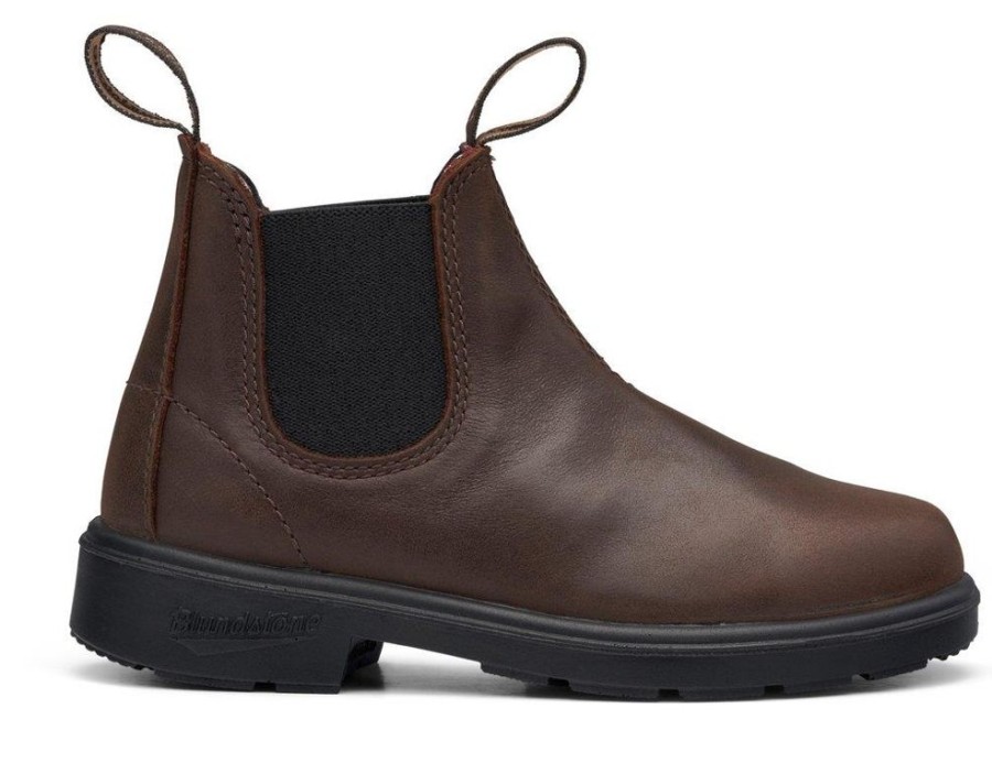 Kid BLUNDSTONE Winter Boots | Blundstone- Kids 1468 Antique Brown