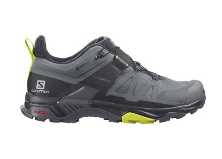 Men SALOMON Athletic Footwear | Salomon- Men'S X Ultra 4 Mid Athletic Shoe Quiet Shade-Black