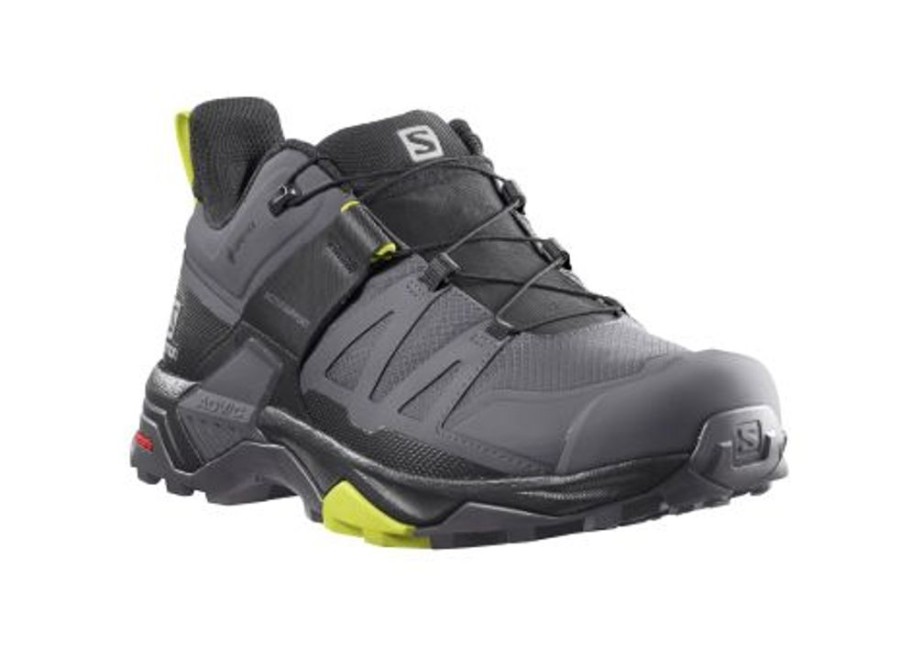 Men SALOMON Athletic Footwear | Salomon- Men'S X Ultra 4 Mid Athletic Shoe Quiet Shade-Black