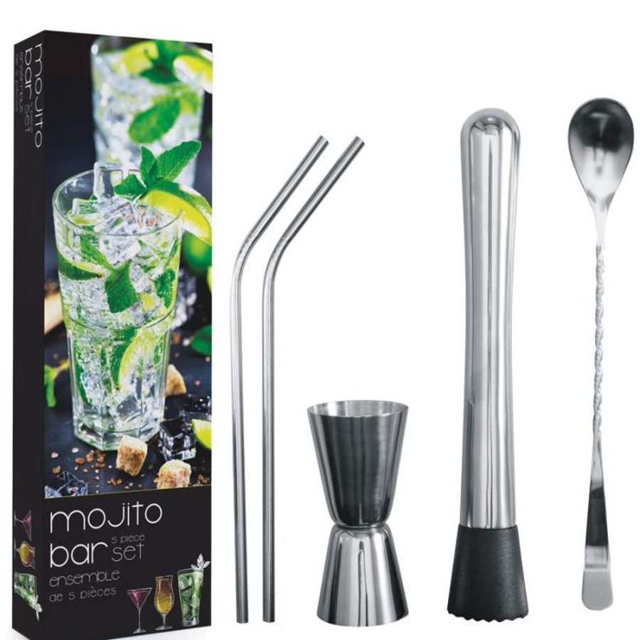 Cottage Kitchen DANESCO Barware | Danesco-Mojito Bar Set