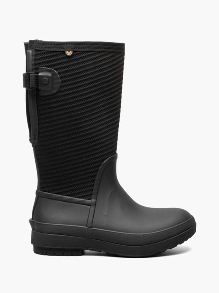 Women BOGS Casual Footwear | Bogs- Women'S Cranall Ii Tall Winter Boot Black