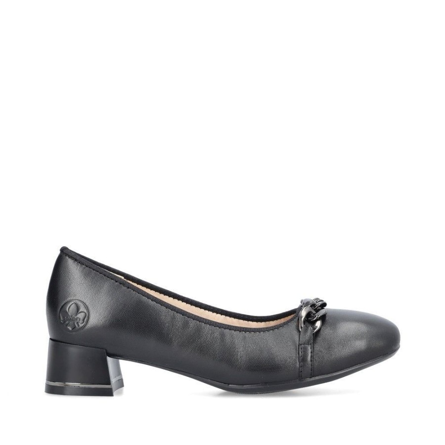 Women RIEKER Casual Footwear | Rieker- Women'S 45069-00 Dress Shoe Black