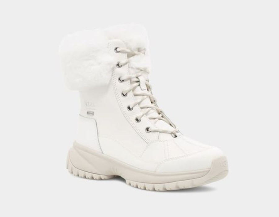 Women UGGS Winter Boots | Ugg- Women'S Yose Fluff Winter Boot White