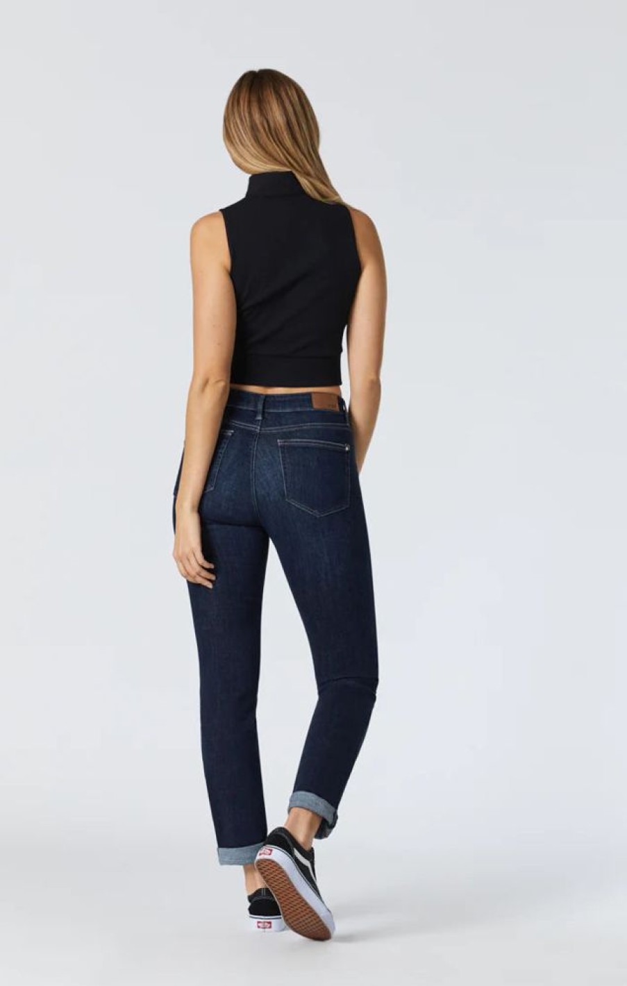 Women MAVI Bottoms | Mavi- Kathleen Slim Boyfriend Jeans Deep Brushed