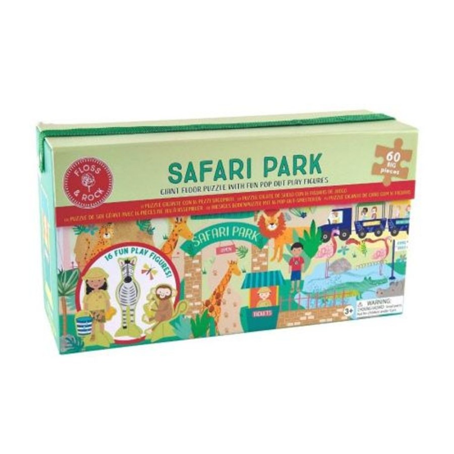 Kid FLOSS & ROCK Games | Floss & Rock- Safari Park Jigsaw Puzzle