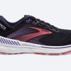 Women BROOKS Casual Footwear | Brooks- Women'S Adrenaline Gts 22 Athletic Shoe Black-Purple