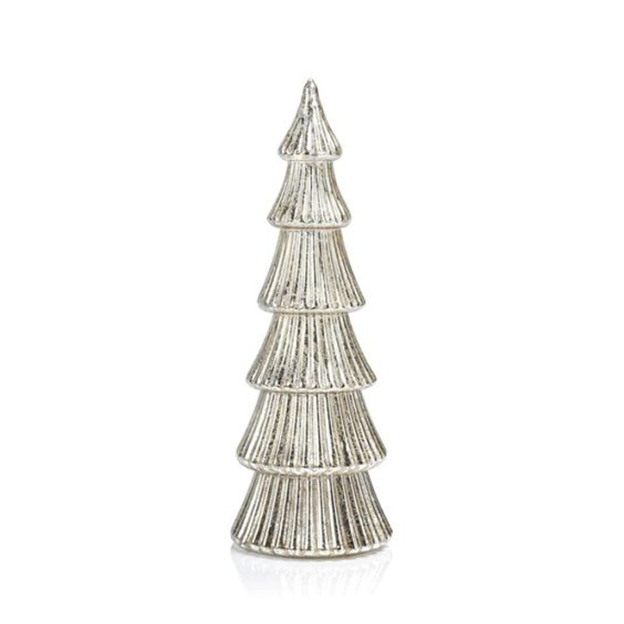 Cottage Kitchen SCHAUBEN & CO Decor | Zodax- Led Ribbed Antique Tree-Large