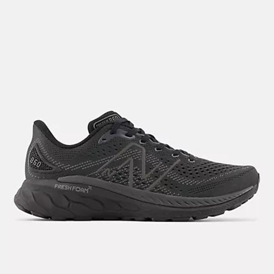 Men NEW BALANCE Athletic Footwear | New Balance- Mens M860T13 Athletic Shoe Blk-Phantom