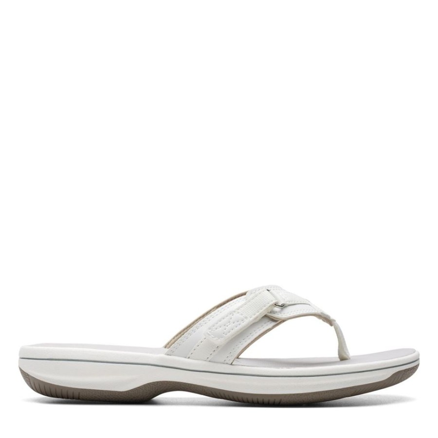 Women CLARKS Sandals | Clarks- Women'S Breeze Sea Sandal White