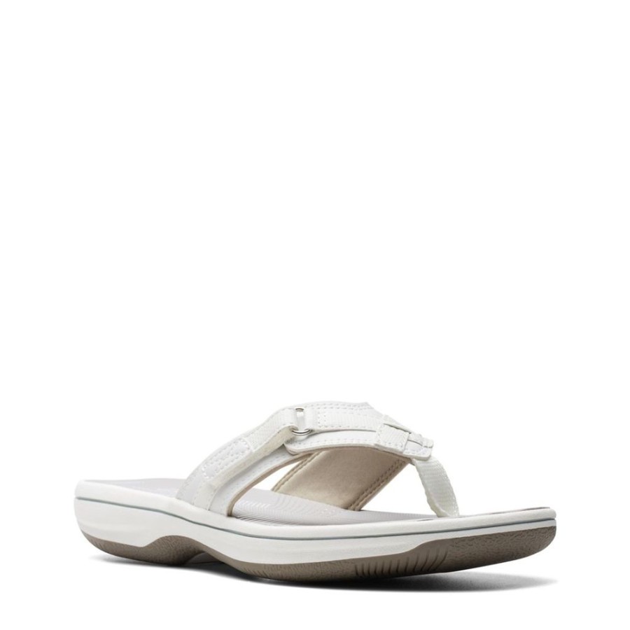 Women CLARKS Sandals | Clarks- Women'S Breeze Sea Sandal White