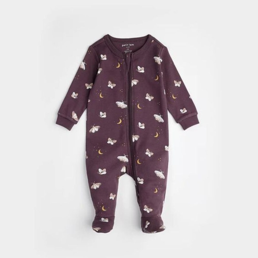 Kid PETIT LEM Sleepwear | Petit Lem- Baby Outdoorsy Print Sleeper