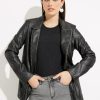 Women JOSEPH RIBKOFF Coats & Jackets | Joseph Ribkoff- Women'S Studded Trim Blazer Black