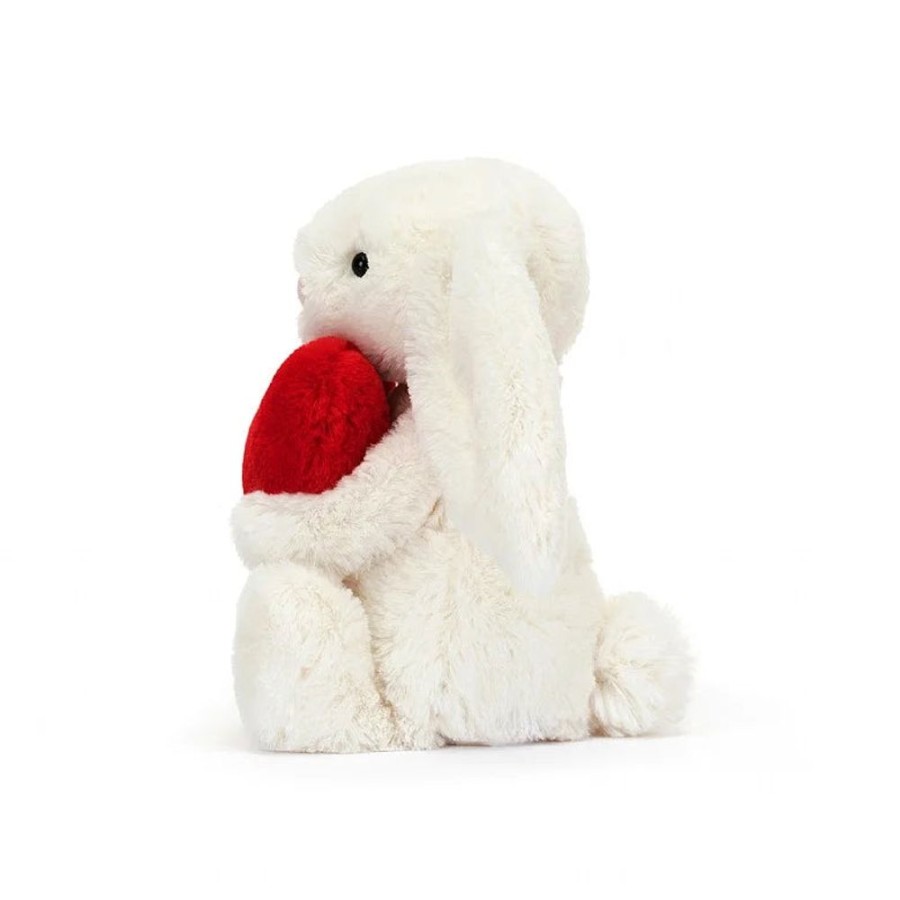 Kid JELLYCAT Toys | Jellycat- Bashful Red Love Heart Bunny