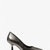 Women MICHAEL KORS Casual Footwear | Michael Kors- Women'S Clara Mid Pump Dress Shoe Anthracite