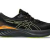 Men ASICS Athletic Footwear | Asics- Men'S Gel Cumulus 25 Gtx Athletic Shoe Black-Neon Lime