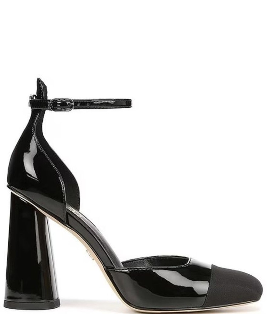 Women SAM EDELMAN Dress Shoes | Sam Edelman- Women'S Cristine Dress Shoe Black Pat