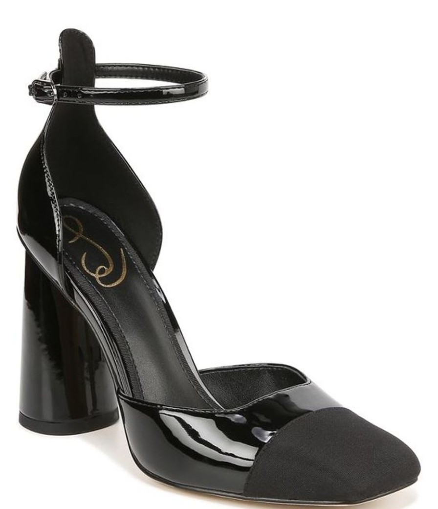 Women SAM EDELMAN Dress Shoes | Sam Edelman- Women'S Cristine Dress Shoe Black Pat