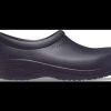 Women CROCS Casual Footwear | Crocs- Women'S On The Clock Work Slip-On Black