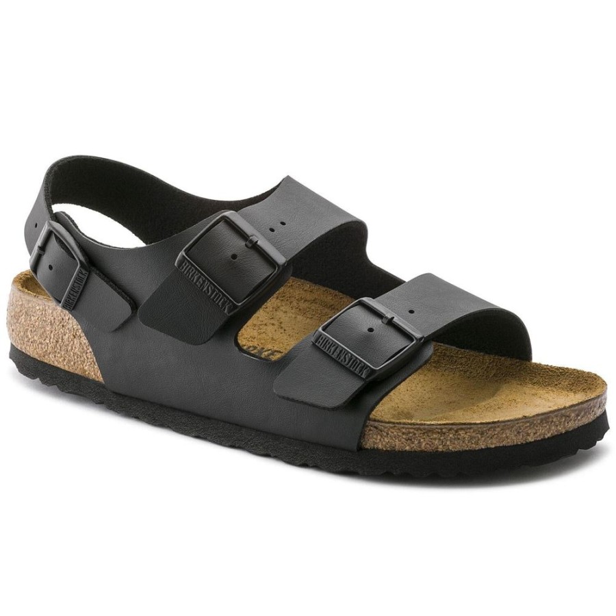 Women BIRKENSTOCK Casual Footwear | Birkenstock- Women'S Milano Sandal Black