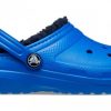 Kid CROCS Casual Footwear | Crocs- Kids Classic Lined Clog Blue Bolt