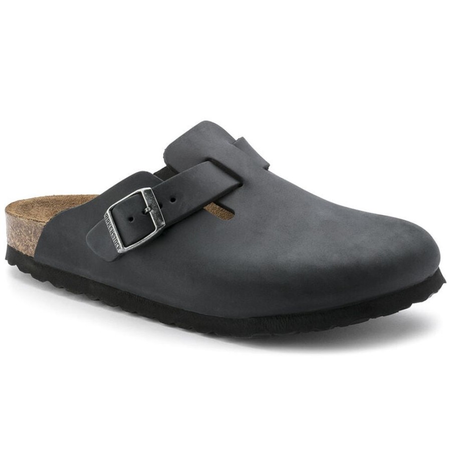 Men BIRKENSTOCK Sandals | Birkenstock- Men'S Boston Sandal Black